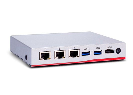 Компактный сервер Axiomtek NA347 с 3 LAN для VPN и шлюзов безопасности